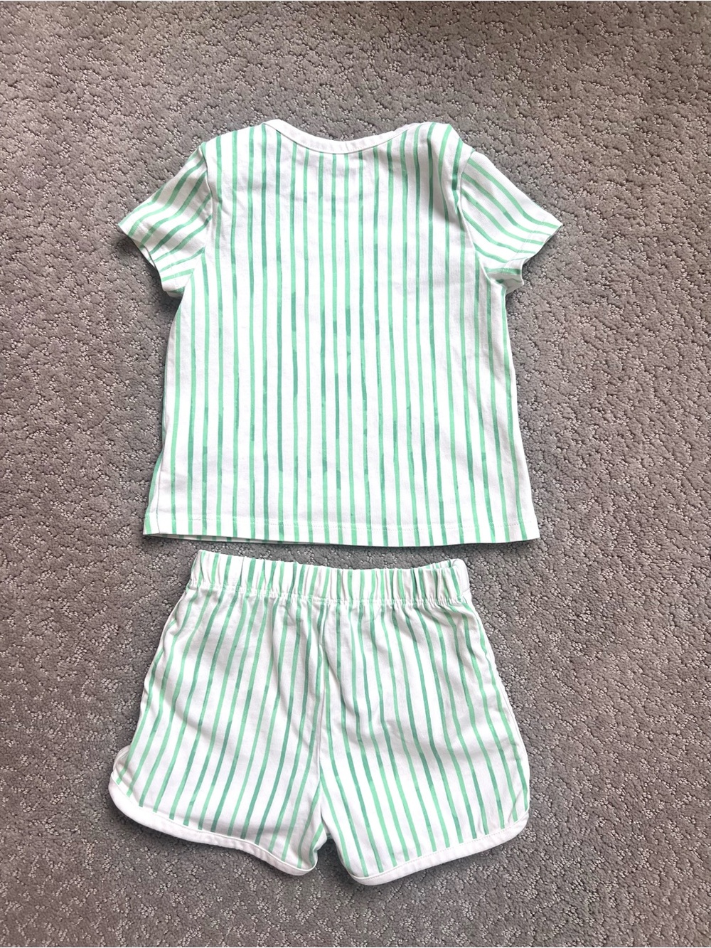 Polo Ralph Lauren Baby Boys Striped Jersey Tee & Short Set Size 18 Months - Picture 3 of 5